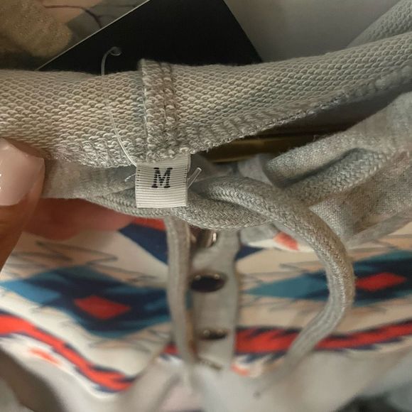 Ladies Comfy ETCYY Hoodie🩶Size M - Picture 4 of 5